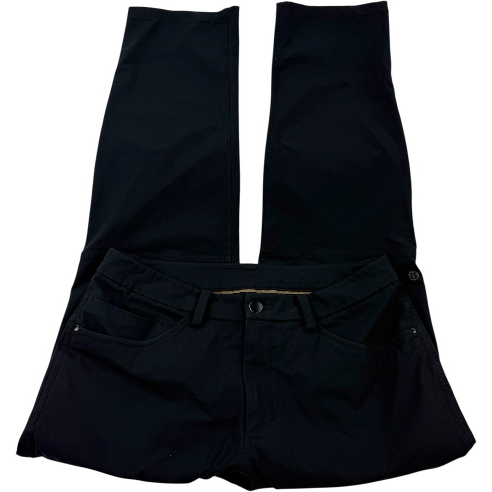 Lululemon ABC Charcoal Chino Pants Men's 30x30 Four-Way Stretch Commuter Slim